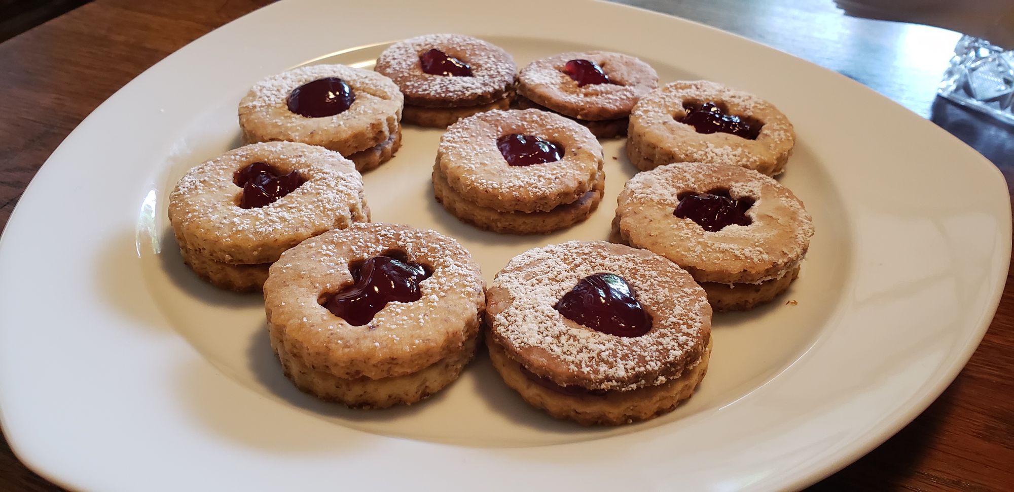 Linzer Tart and Linzer Cookies